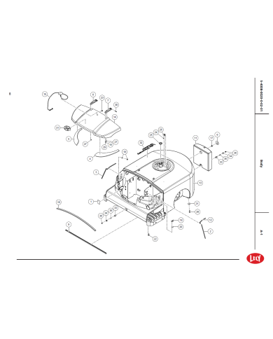 Topmøtrik 1/4" Lav