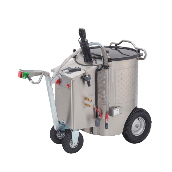 Milk trolley 120 L