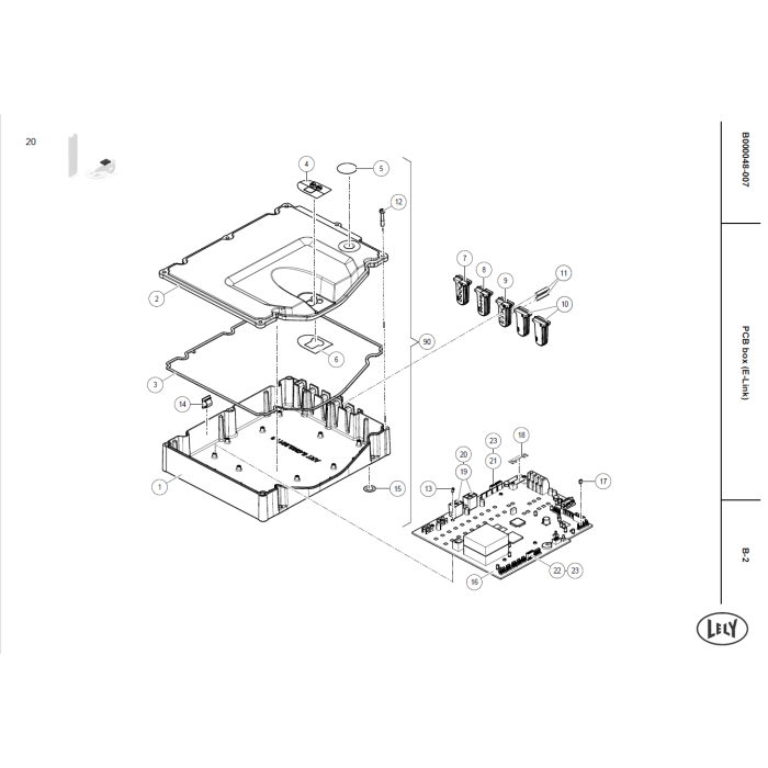 Rustfri Kasse Komplet