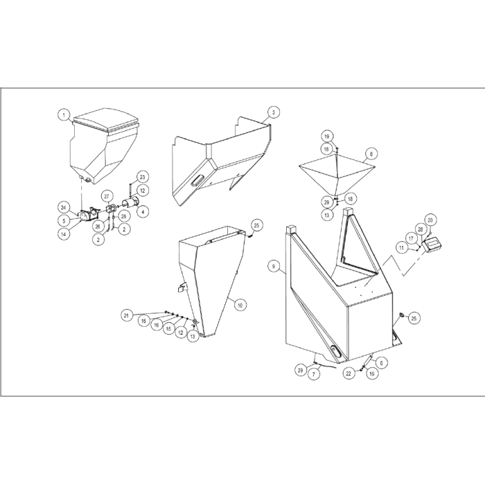 Indsats foderkrybbe RF