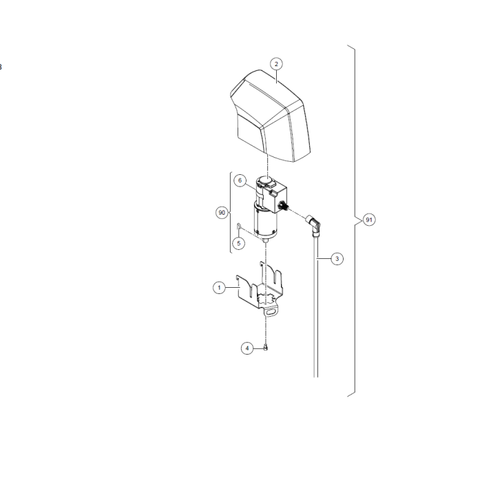 Fodermotor ombygningssæt