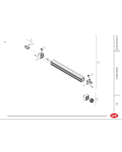 Kobling flow kontrol 1/4"x6