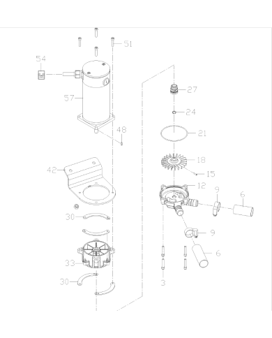 Pakning mælkepumpe motor