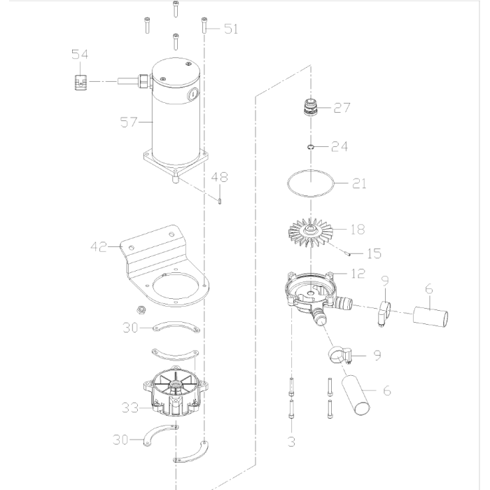 Pakning mælkepumpe motor