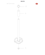 Slange 19,0x4,5mm L:100mm Sort