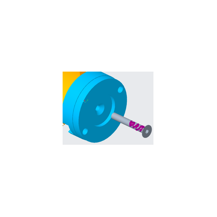 Unbrakobolt M10x70 UH Galv Sort