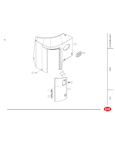 Skive A8,4x25 RF EPDM