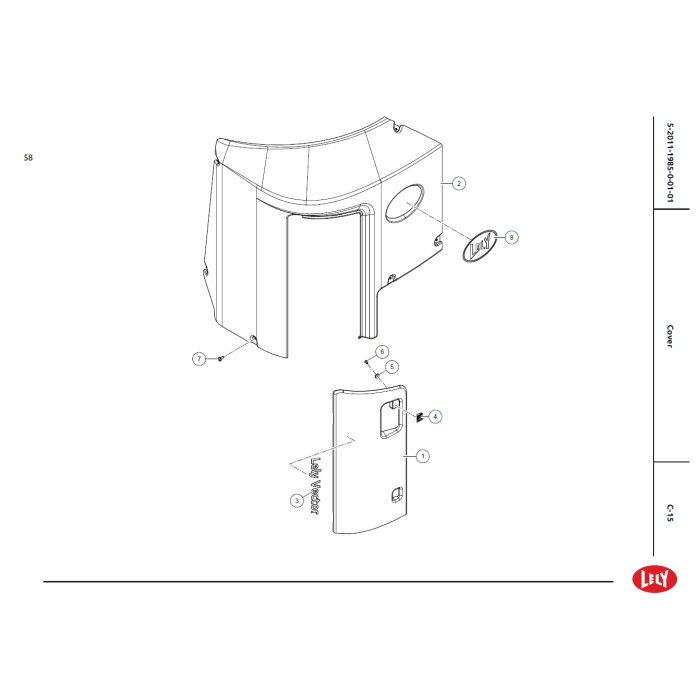 Skive A8,4x25 RF EPDM