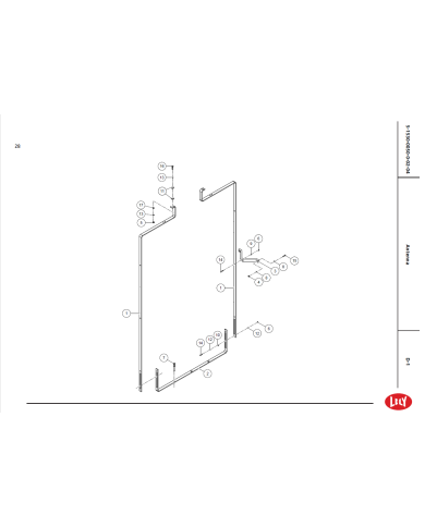 Skive A8,4x25 RF EPDM