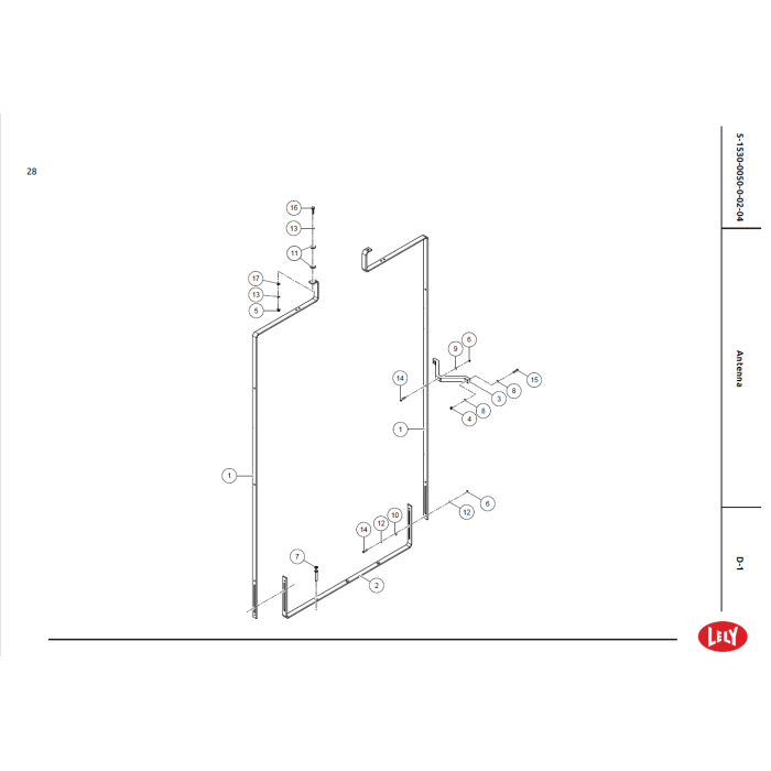 Skive A8,4x25 RF EPDM