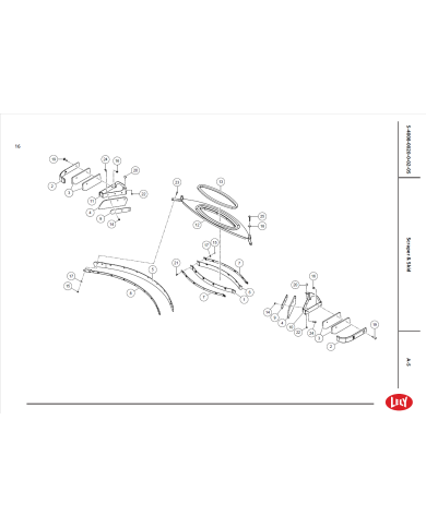 Skraberblad sugestykke (For) 41 mm