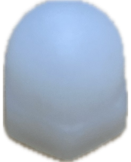 Topmøtrik M6 Nylon