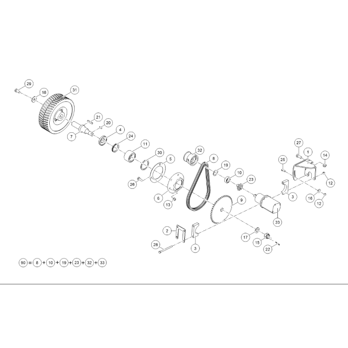 Kæde 1/2" (61 led) Juno