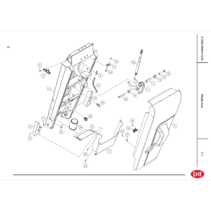 Luftfilter LF LAF 8826