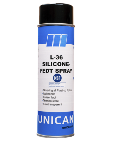 Silikonefedt Spray L-36