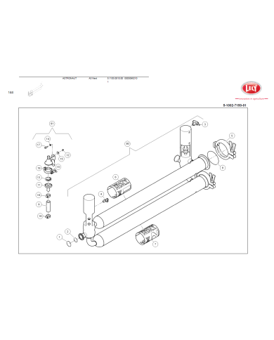 Tri-clamp 2½"