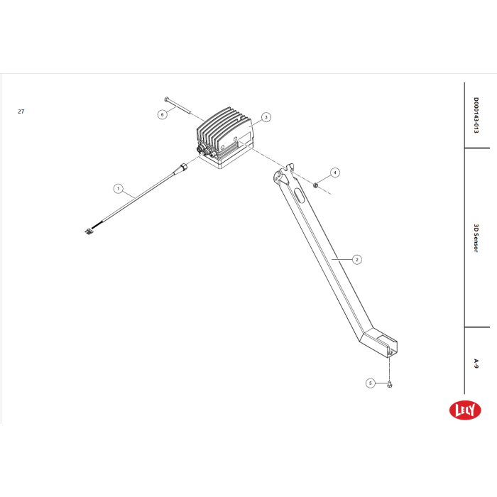 LAGERSALG - Metalarm 3D-kamera