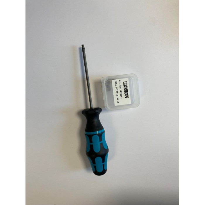 Skruetrækker Torx m. Bit For SAC M12 Kabel Ø14