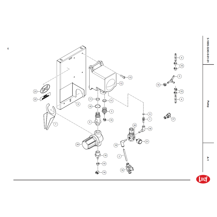 Flojet Pumpe Pattespray A3 Model G573215Y