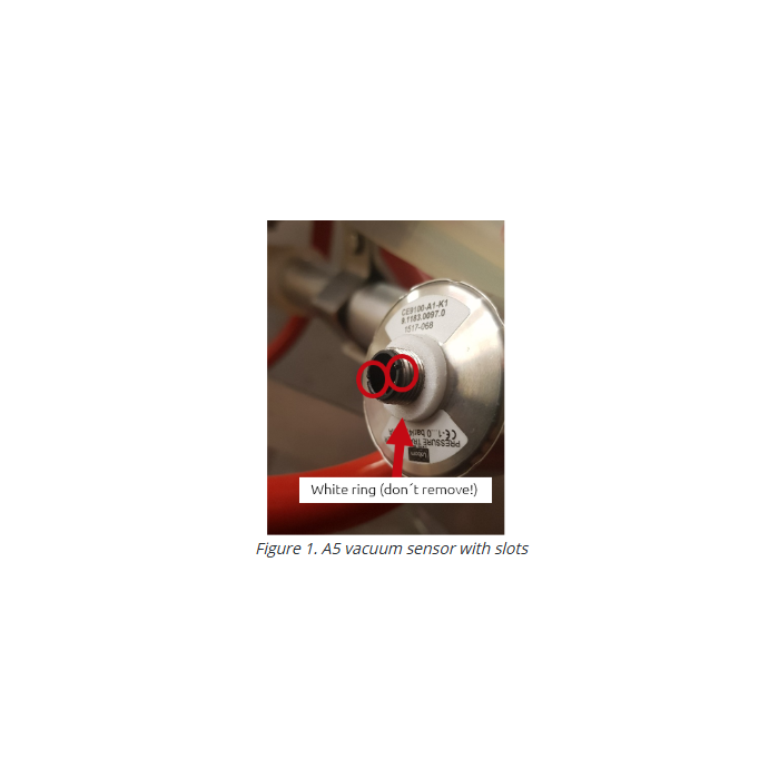 Vakuumsensor u. Kabel IP65