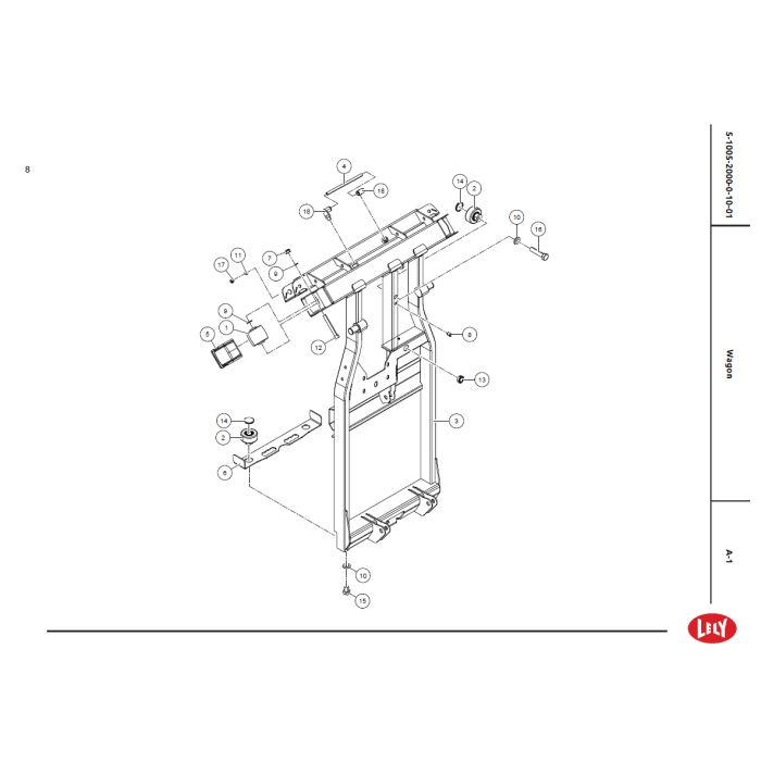 Bærerulle Bund Komplet