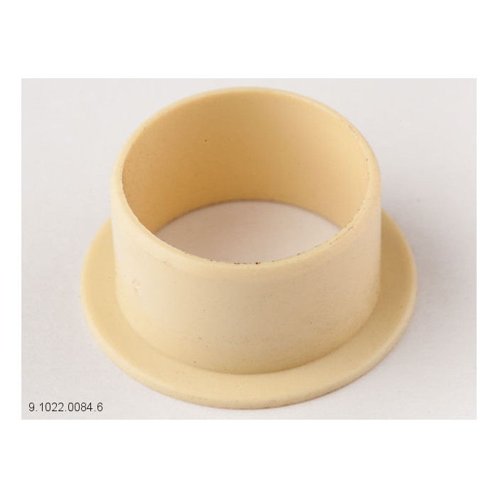 Kravebøsning Ø18x1x12 Hvid Plast