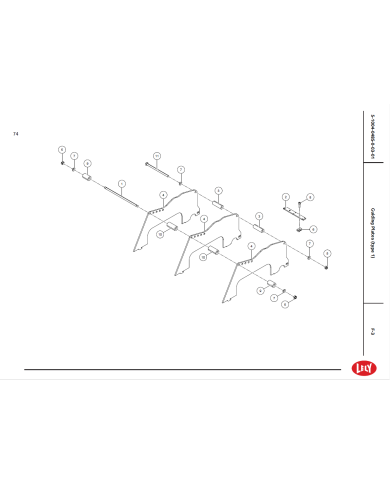 Skilleplade Hvid 1 stk. - Type 2 Skilleplade Hvid 1 stk. - Type 2