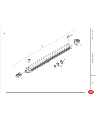 Endebeslag Ø40 Sort