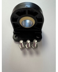 Endebeslag Ø40 Sort