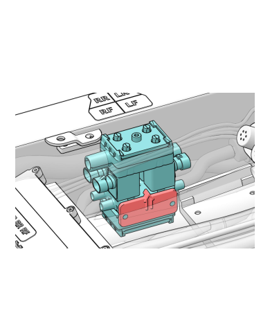 Plade for pulsatorhus