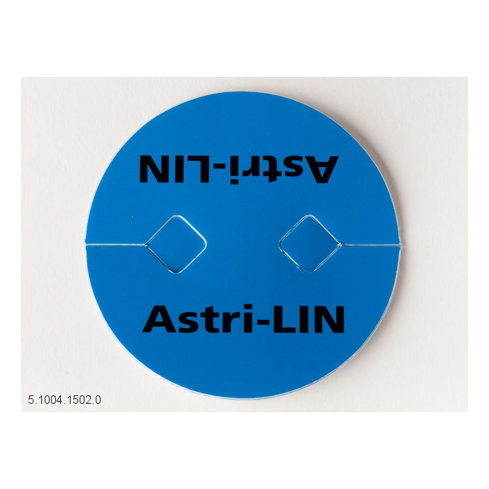 Mærkat Astri-Lin Blå
