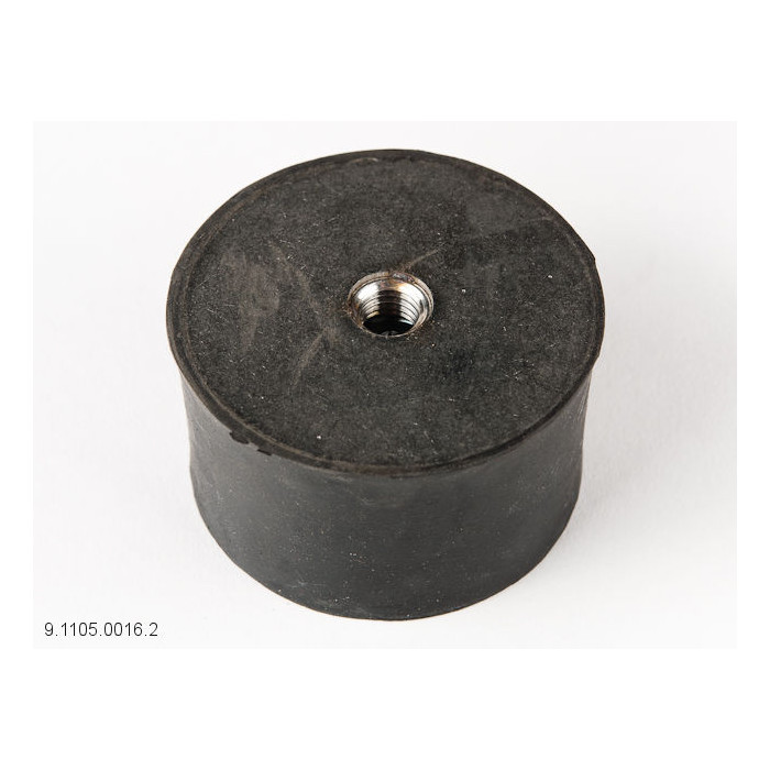 Gummiklods Ø75x45 RF