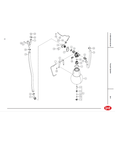 Undertryksventil 3/4"