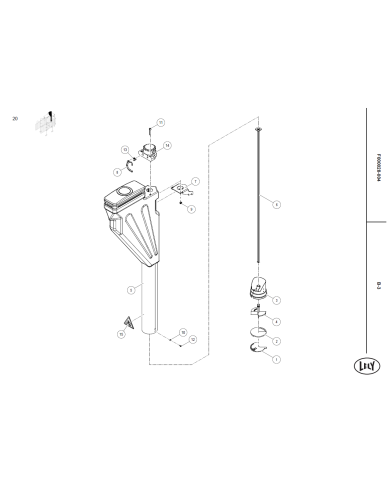 Motor semiroterende 180°  Cosmix