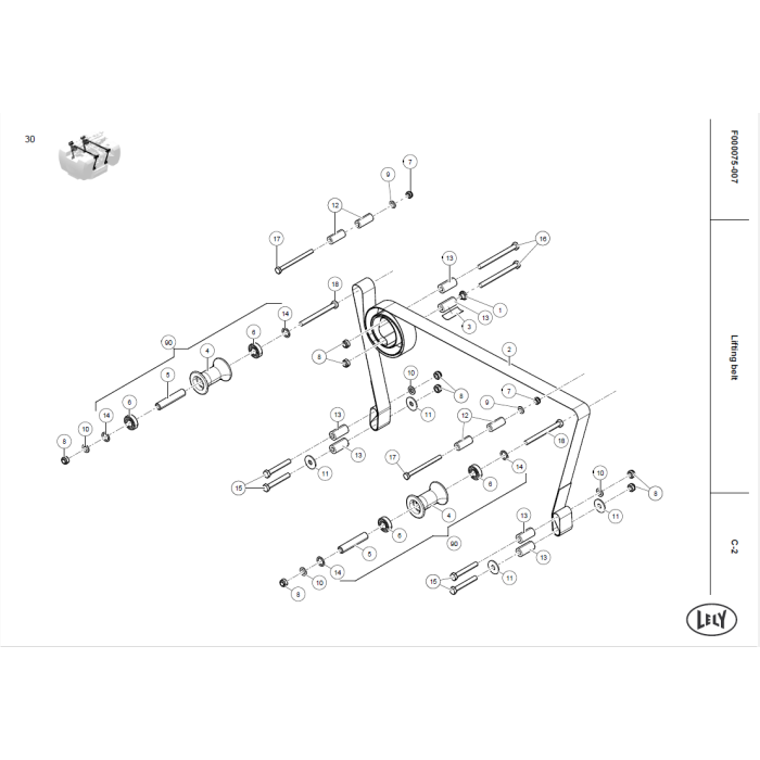 Kugleleje 6004-2Z (Hjulmotor)